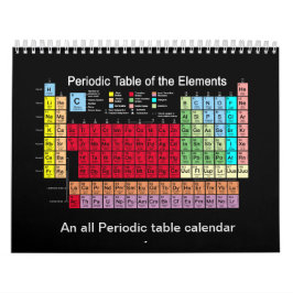 Calendario Tabla periódica de los elementos