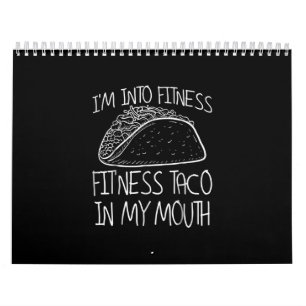 Calendario Taco gracioso - Este Gimnasio gracioso de Ness Tac