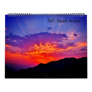Calendario Taif, la Arabia Saudita
