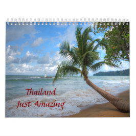 Calendario Tailandia asombrosa