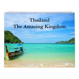 Calendario Tailandia - El asombroso Reino