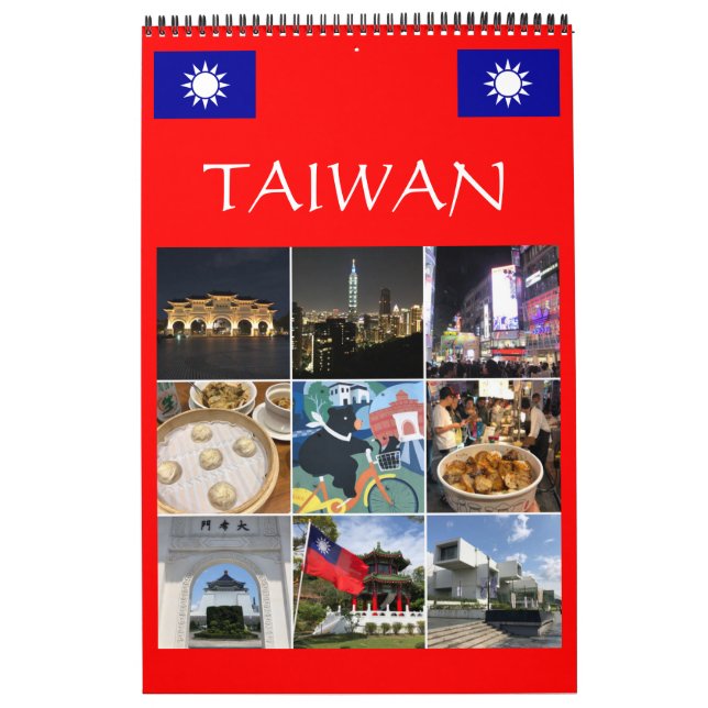 Calendario taipei taiwan (Tapa)
