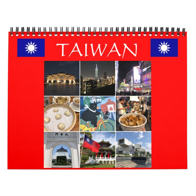 Calendario Taiwán 2026 (Tapa)