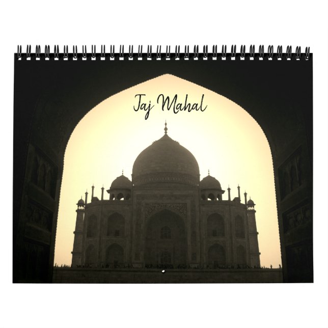Calendario taj mahal 18 meses 2026 (Tapa)