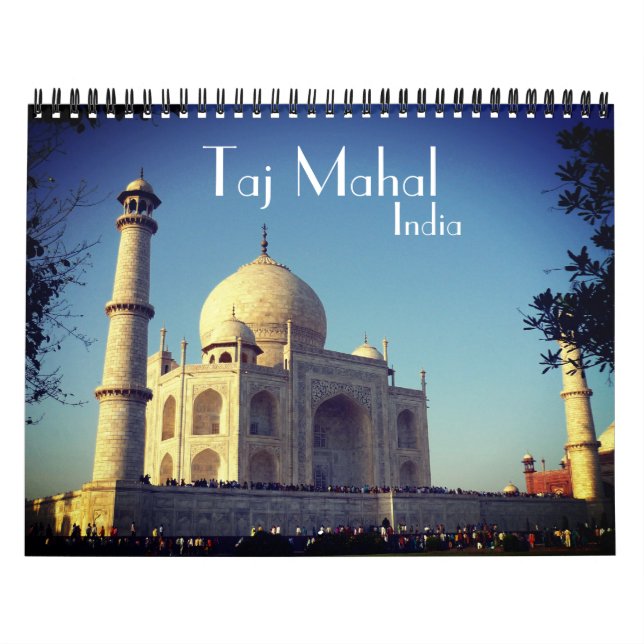 Calendario taj mahal 2025 (Tapa)