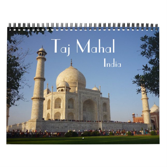 Calendario taj mahal 2026 (Tapa)