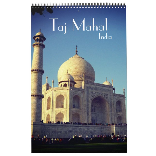 Calendario taj mahal agra (Tapa)