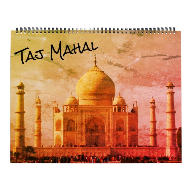 Calendario taj mahal grande 2026 (Tapa)