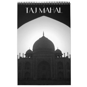 Calendario taj mahal india