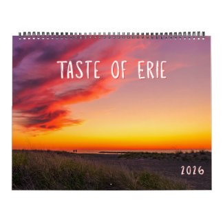 Calendario Taste of Erie 2026 Landscape Photography Calendar