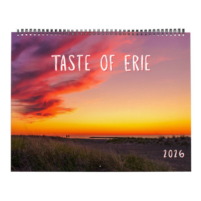 Calendario Taste of Erie 2026 Landscape Photography Calendar (Tapa)