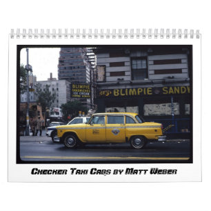 Calendario Taxis del inspector de Matt Weber