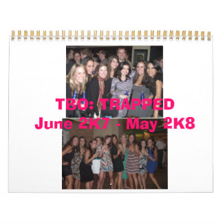 Calendario TBO: TRAPPEDJune 2K7 - Mayo 2K8