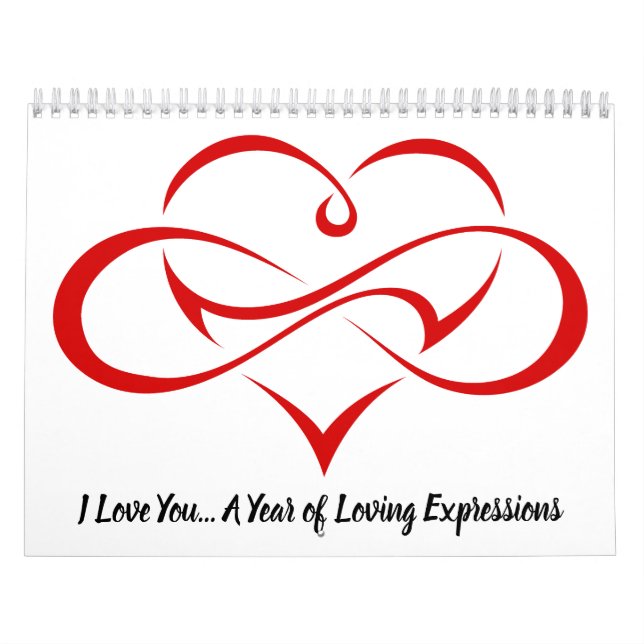 Calendario Te Amo... Un año de expresiones amorosas (Tapa)