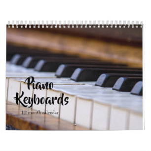 Calendario Teclados de Piano 2027