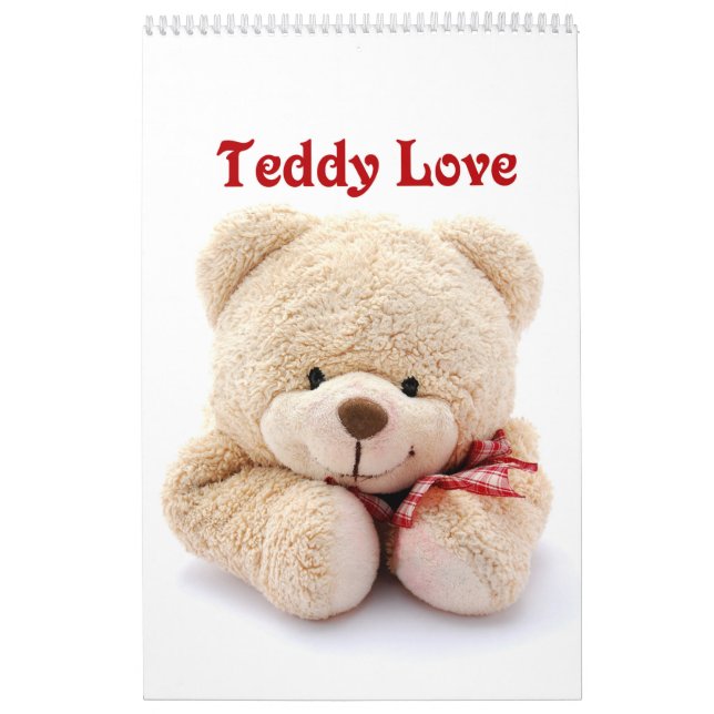 Calendario Teddy Love (Tapa)