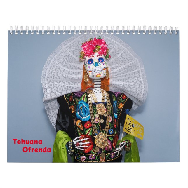 Calendario Tehuana Ofrenda (Tapa)