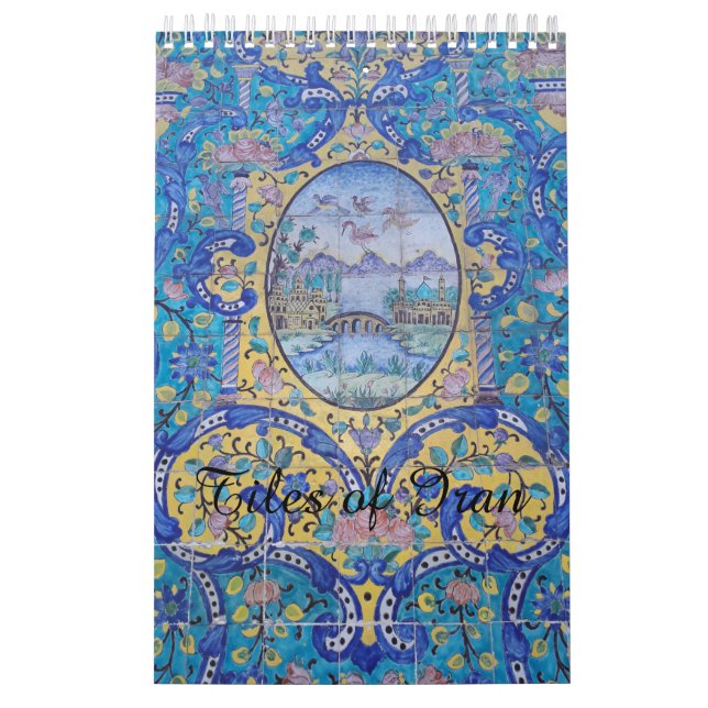 Calendario Tejas de la arquitectura de Irán (Tapa)