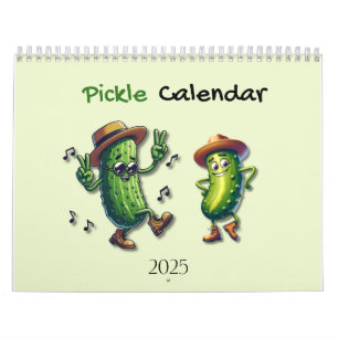 Calendario Tema De Caracteres De Pickle 2025