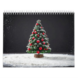 Calendario tema de Navidad completo