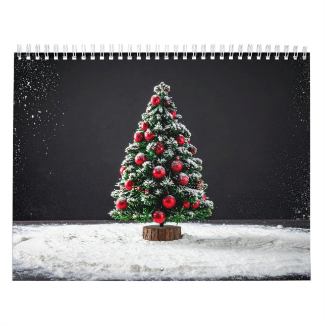 Calendario tema de Navidad completo (Tapa)