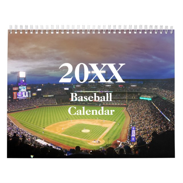 Calendario temático de béisbol HAMbyWG (Tapa)