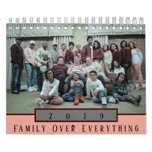 Calendario temático de familia