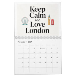 Calendario temático de Londres 2027