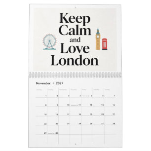 Calendario temático de Londres 2027