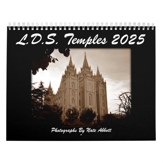 Calendario Templos de LDS 2016 (Tapa)