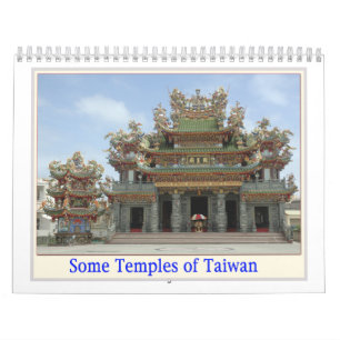 Calendario Templos de Taiwán