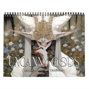 Calendario Temporada 2026 de inusuales dioses: oscuro calenda