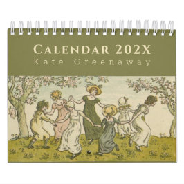 Calendario Temporadas antiguas de Kate Greenaway Flower Garla