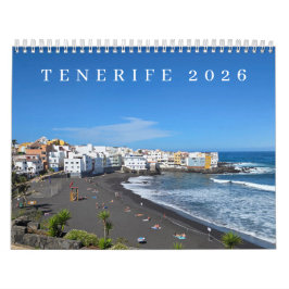 Calendario Tenerife 2026 calendar