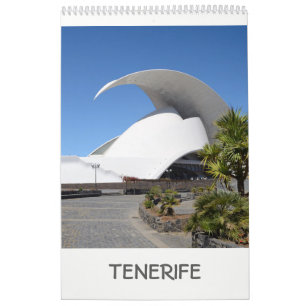 Calendario Tenerife de 12 meses