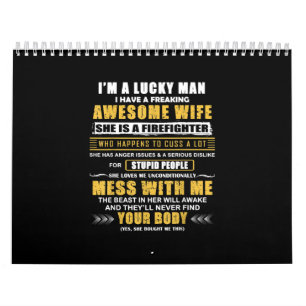 Calendario Tengo Una Esposa Impresionante Y Un Bombardero.