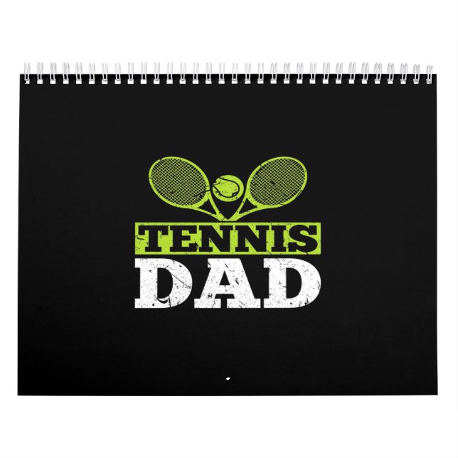 Calendario Tenis Dad| Tenis Lover (Tapa)