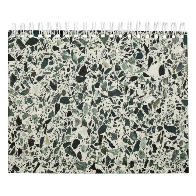 Calendario Terrazo verde (Tapa)