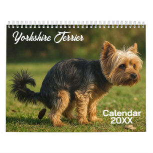 Calendario Terrier Dog de Yorkshire 2026