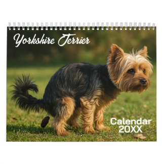 Calendario Terrier Dog de Yorkshire 2026
