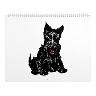 Calendario Terrier escocés