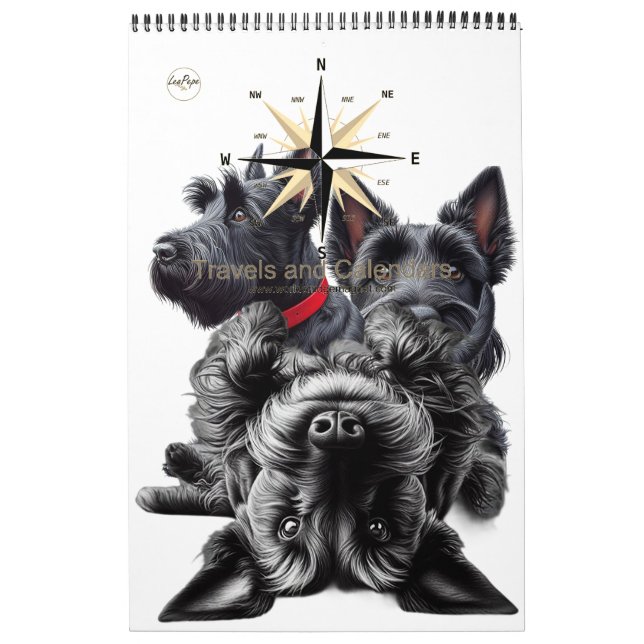 Calendario TERRIER SCOTISTA en (Tapa)