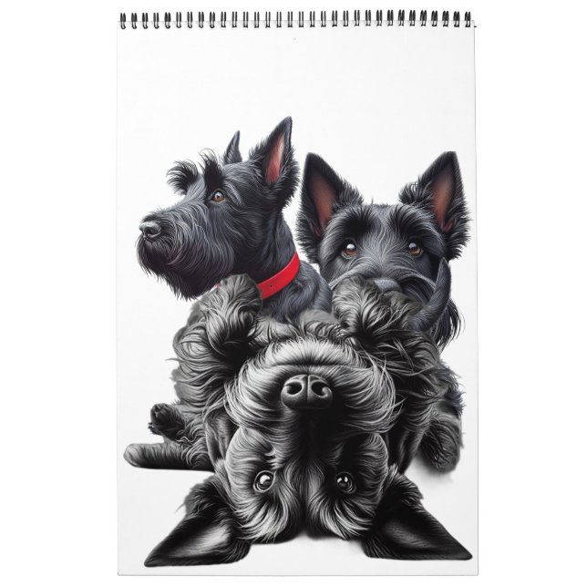 Calendario TERRIER SCOTISTA en (Tapa)