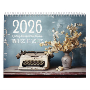 Calendario Tesoros Atemporales - Elegancia Vintage