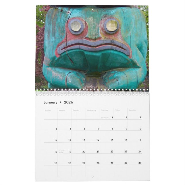 Calendario Tesoros descubiertos (Jan 2026)