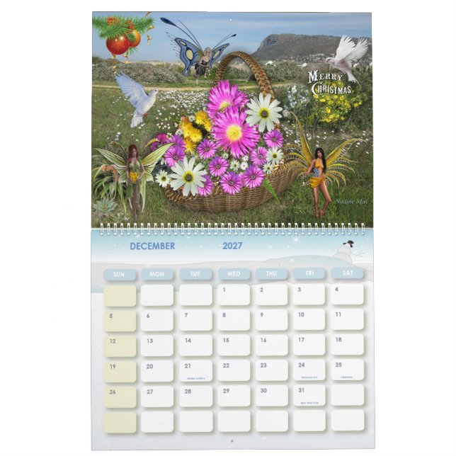 Calendario Tesoros Florales (Dec 2027)