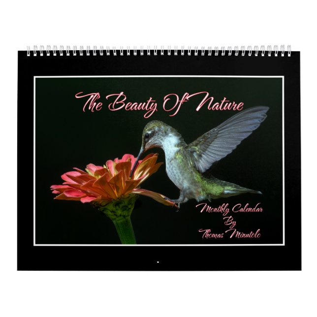 Calendario The Beauty Of Nature Monthly Calendar (Tapa)