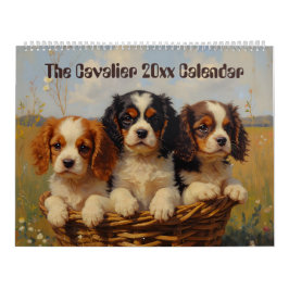 Calendario The Cavalier 12 Month Calendar