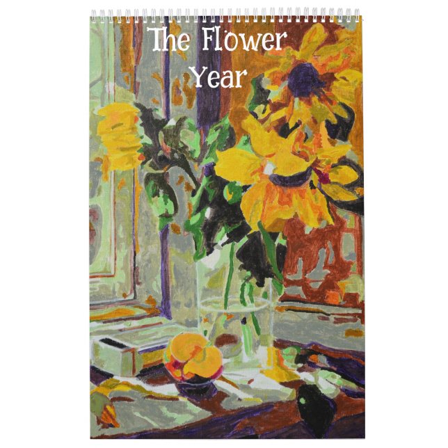 Calendario The Flower Year Calendar  (Tapa)