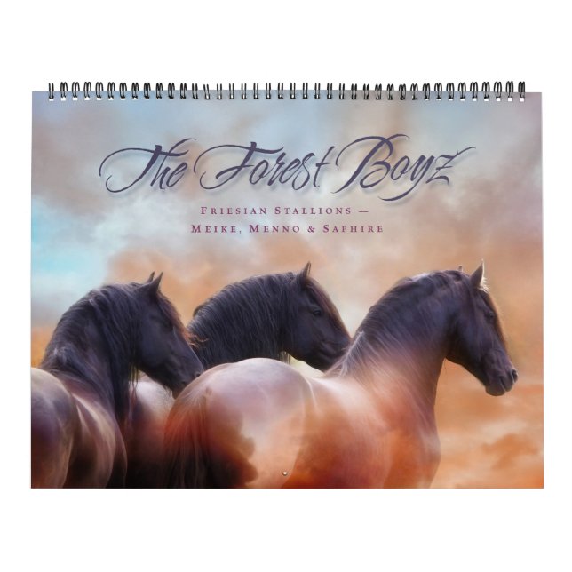 Calendario The Forest Boyz – Always & Forever Calendar (Tapa)